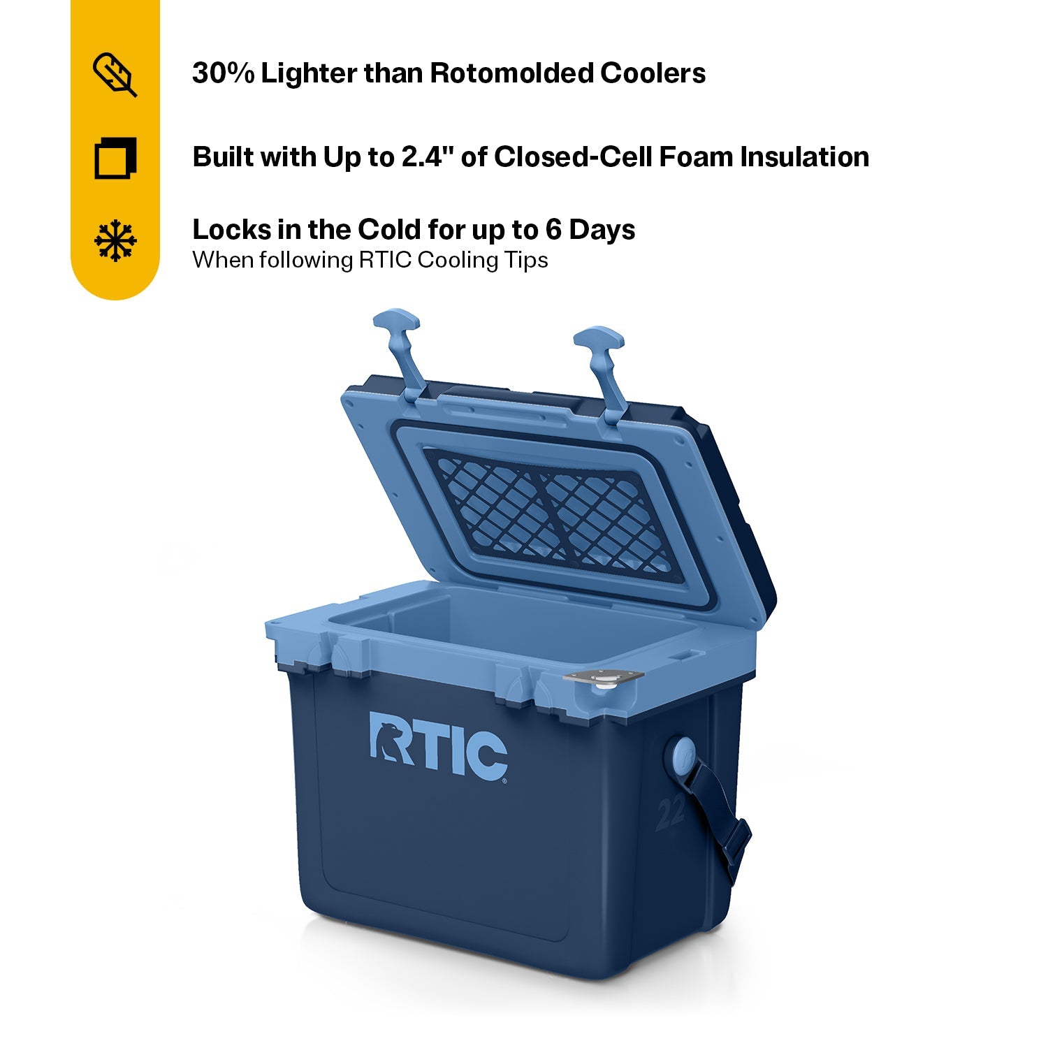 22 QT Ultra-Light Cooler #009J8