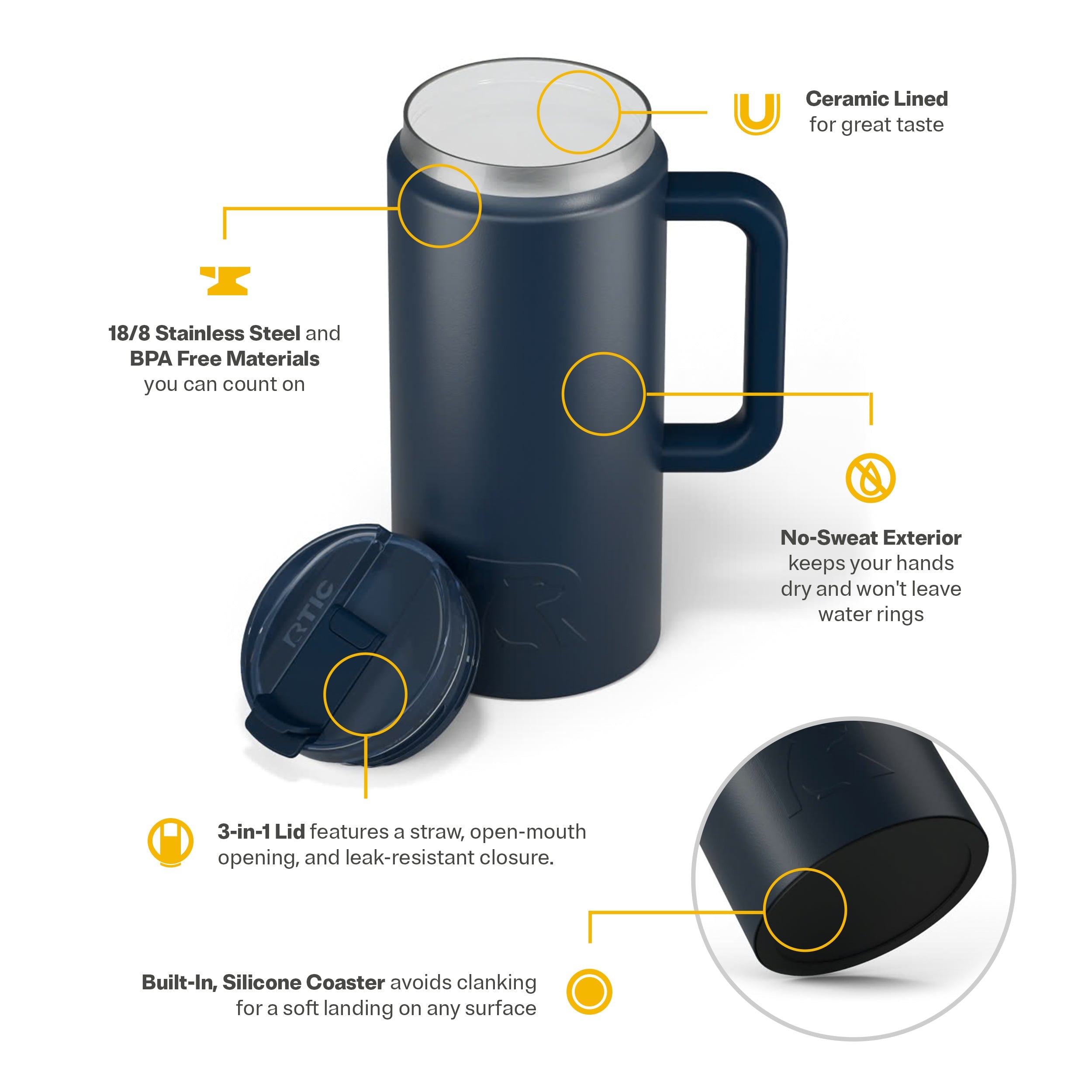 64oz Road Trip Tumbler #006TS