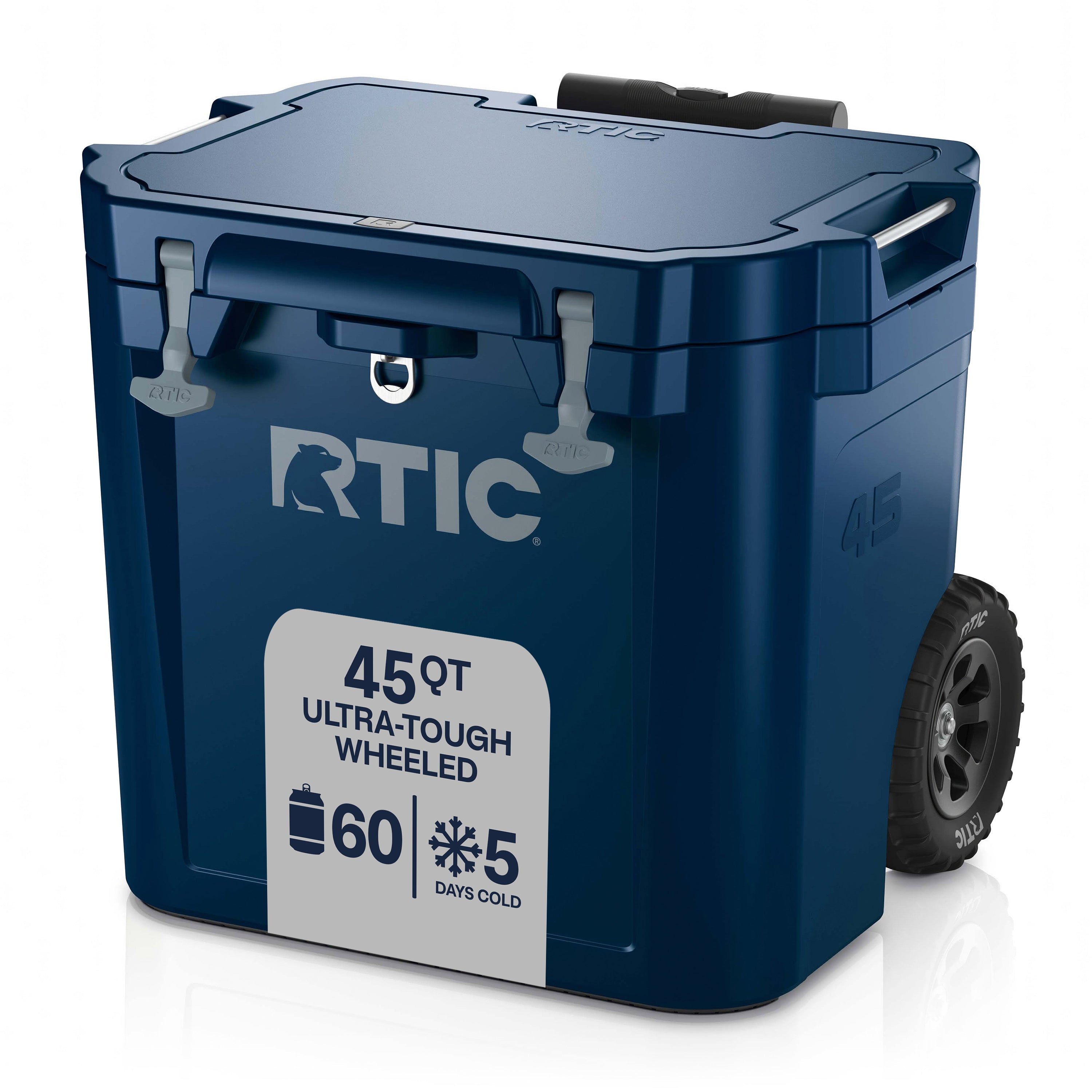 45 QT Ultra-Tough Wheeled Cooler #007L8