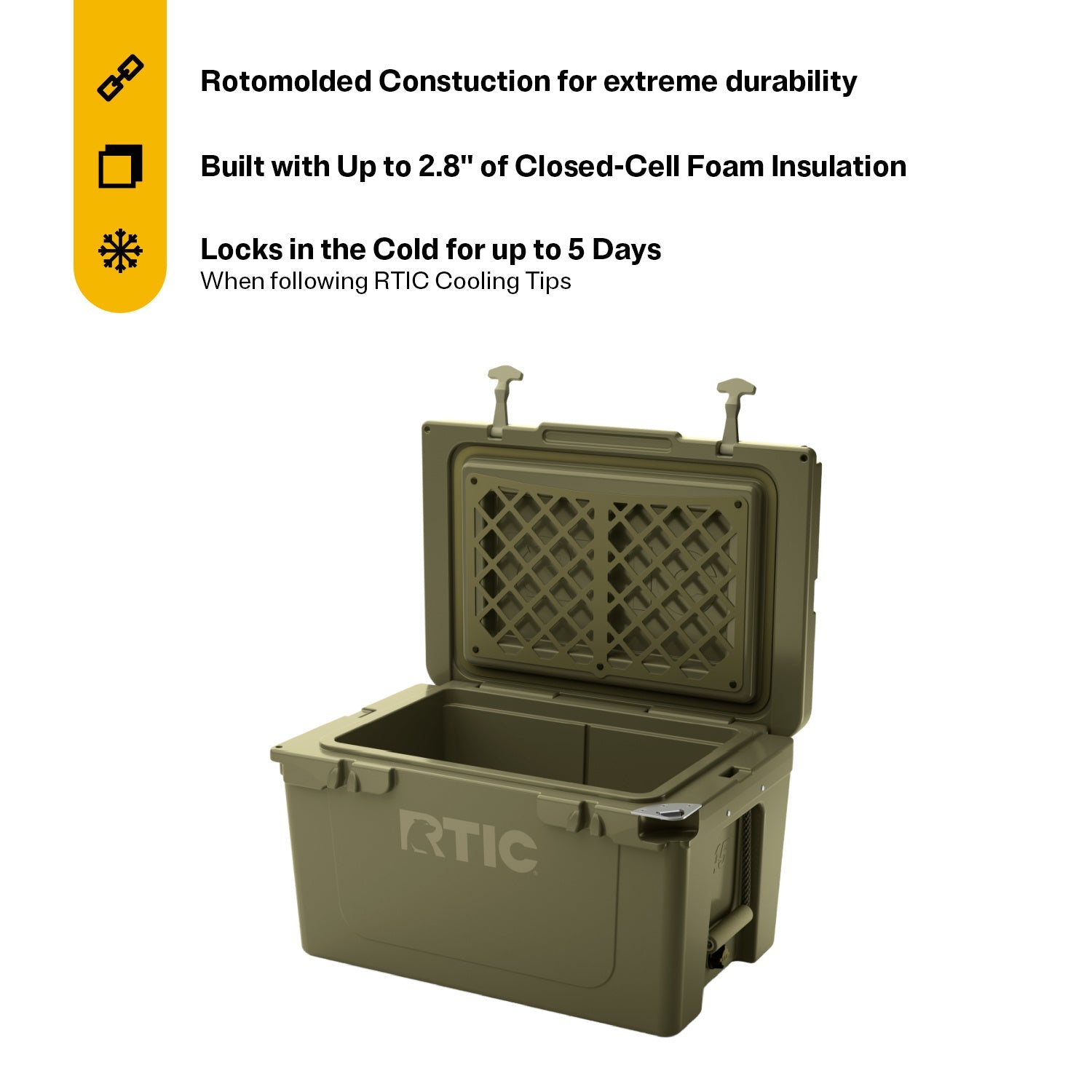 45 QT Ultra-Tough Cooler #008LD