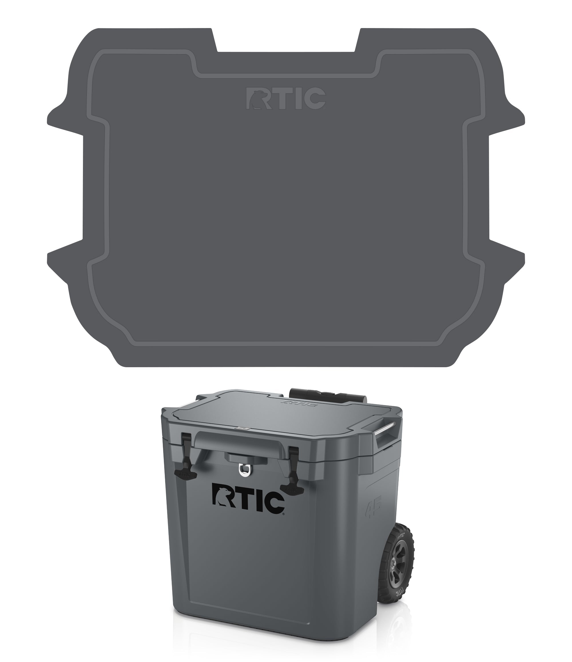45 QT Ultra-Tough Wheeled Cooler #007L8
