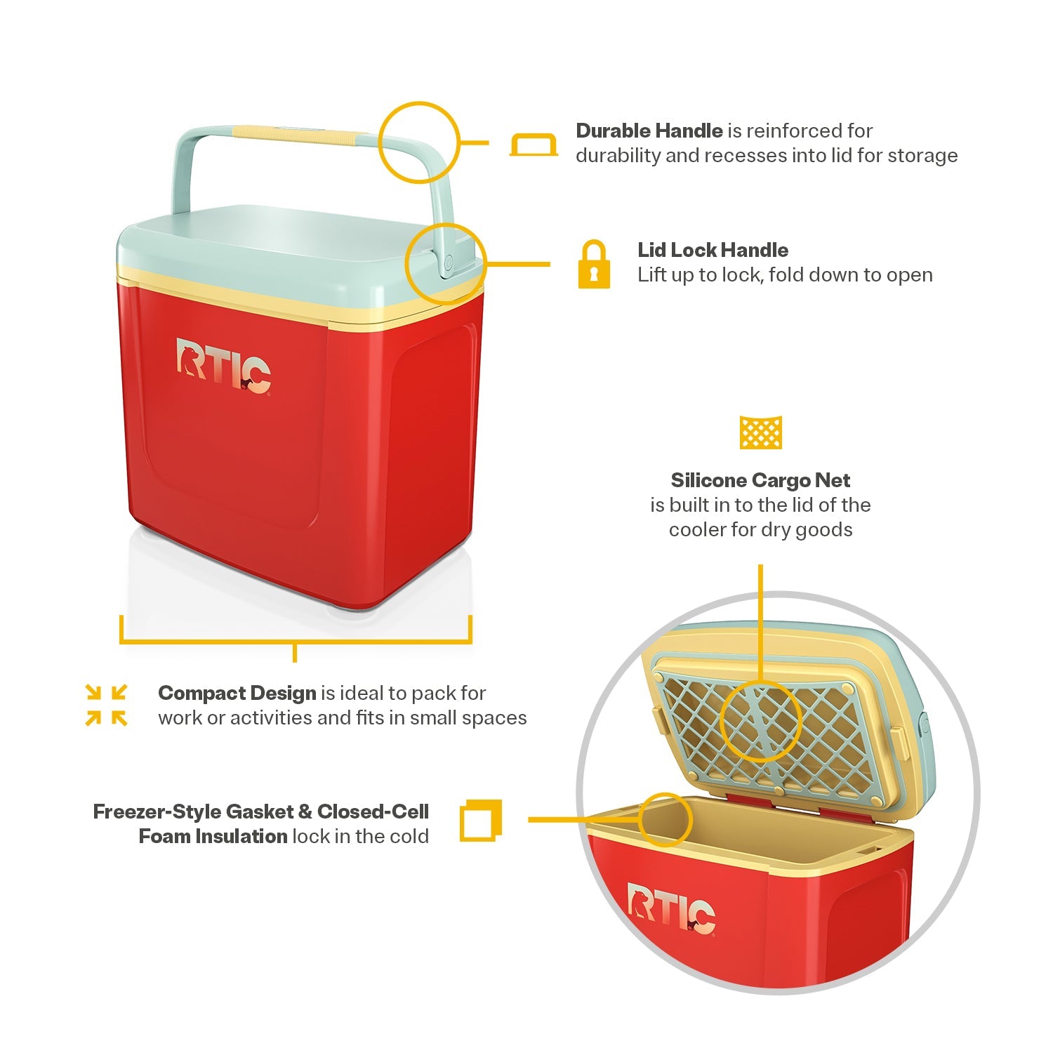 8 QT Road Trip Personal Cooler #003A7