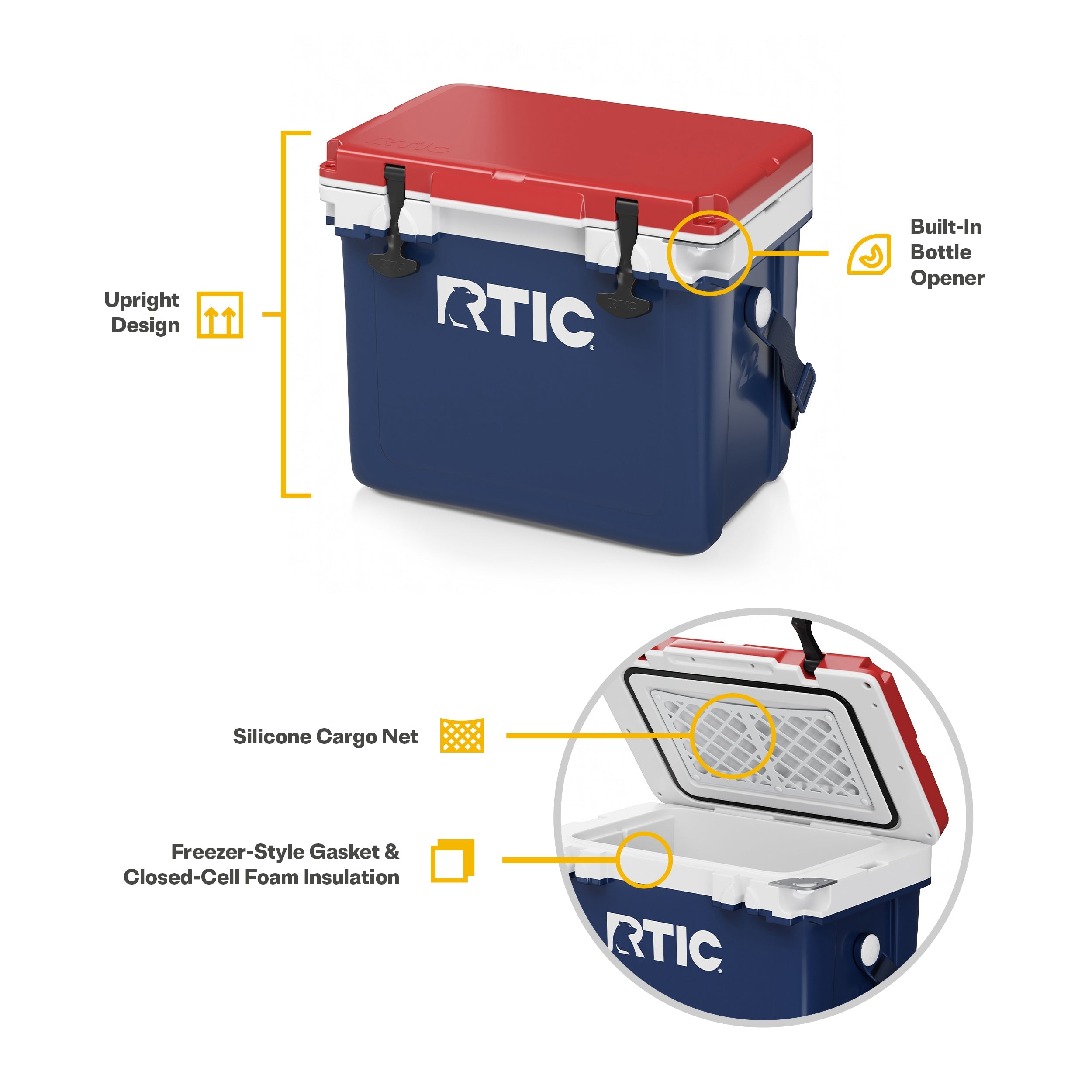 22 QT Ultra-Light Cooler #009J8
