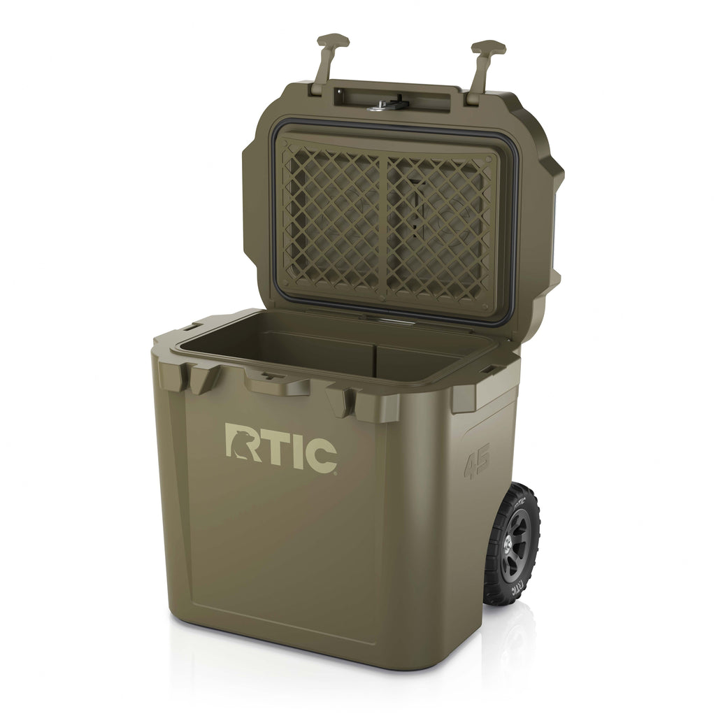 45 QT Ultra-Tough Wheeled Cooler #007L8