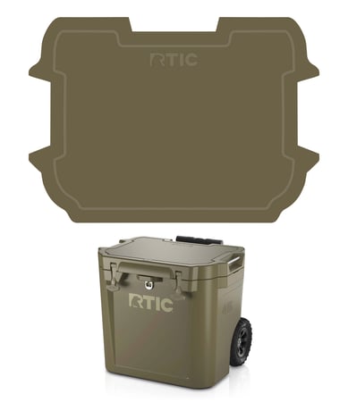 45 QT Ultra-Tough Wheeled Cooler #007L8