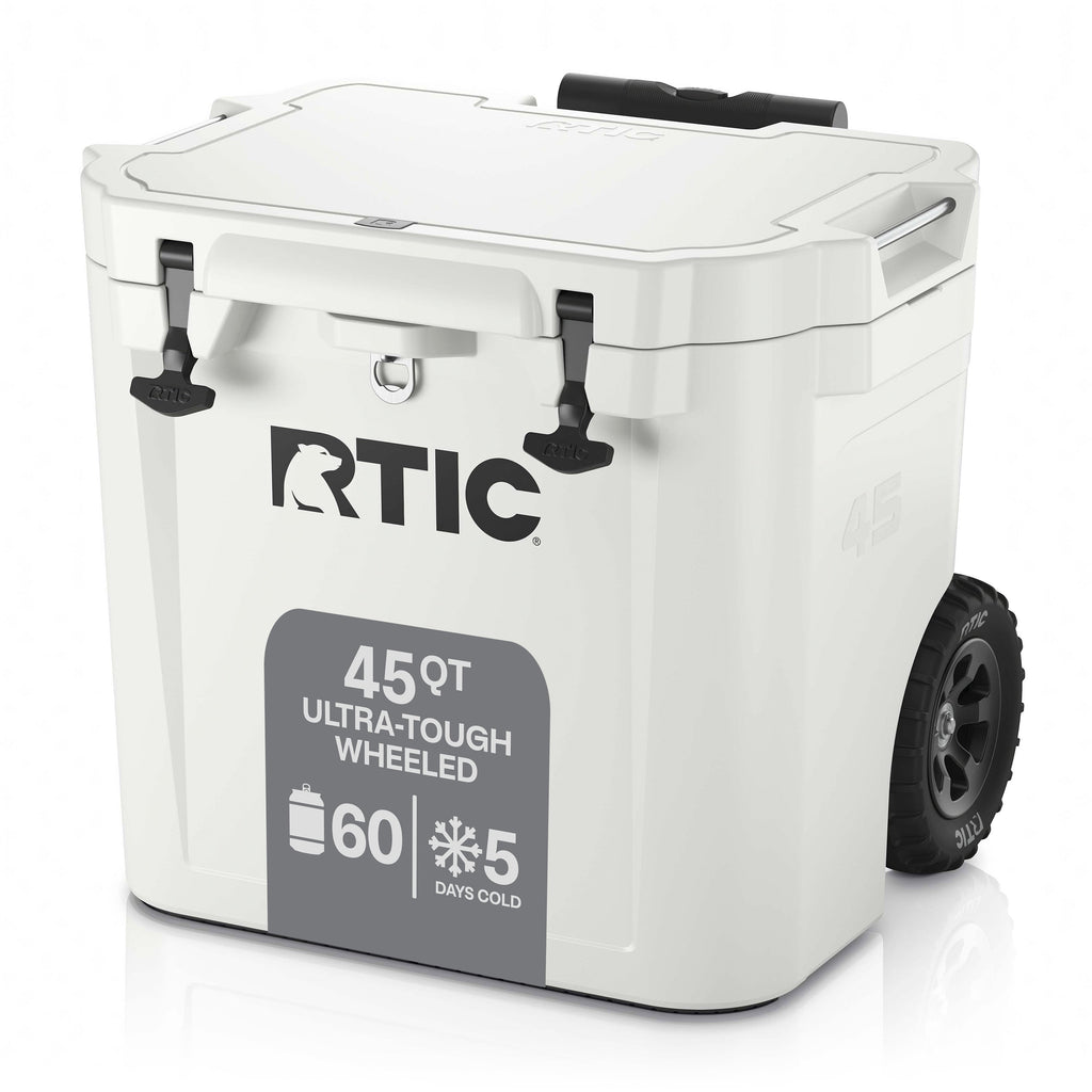 45 QT Ultra-Tough Wheeled Cooler #007L8