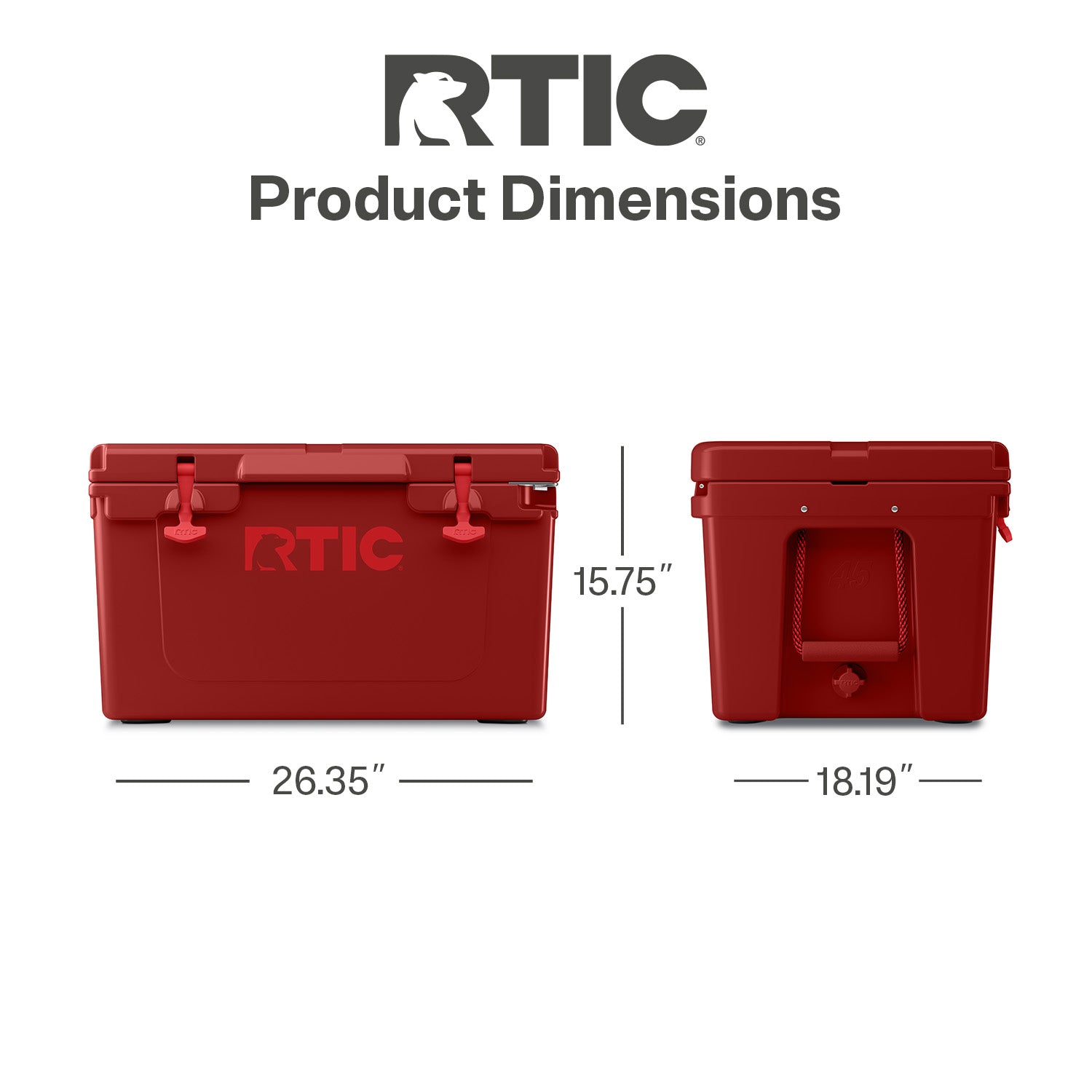 45 QT Ultra-Tough Cooler #008LD