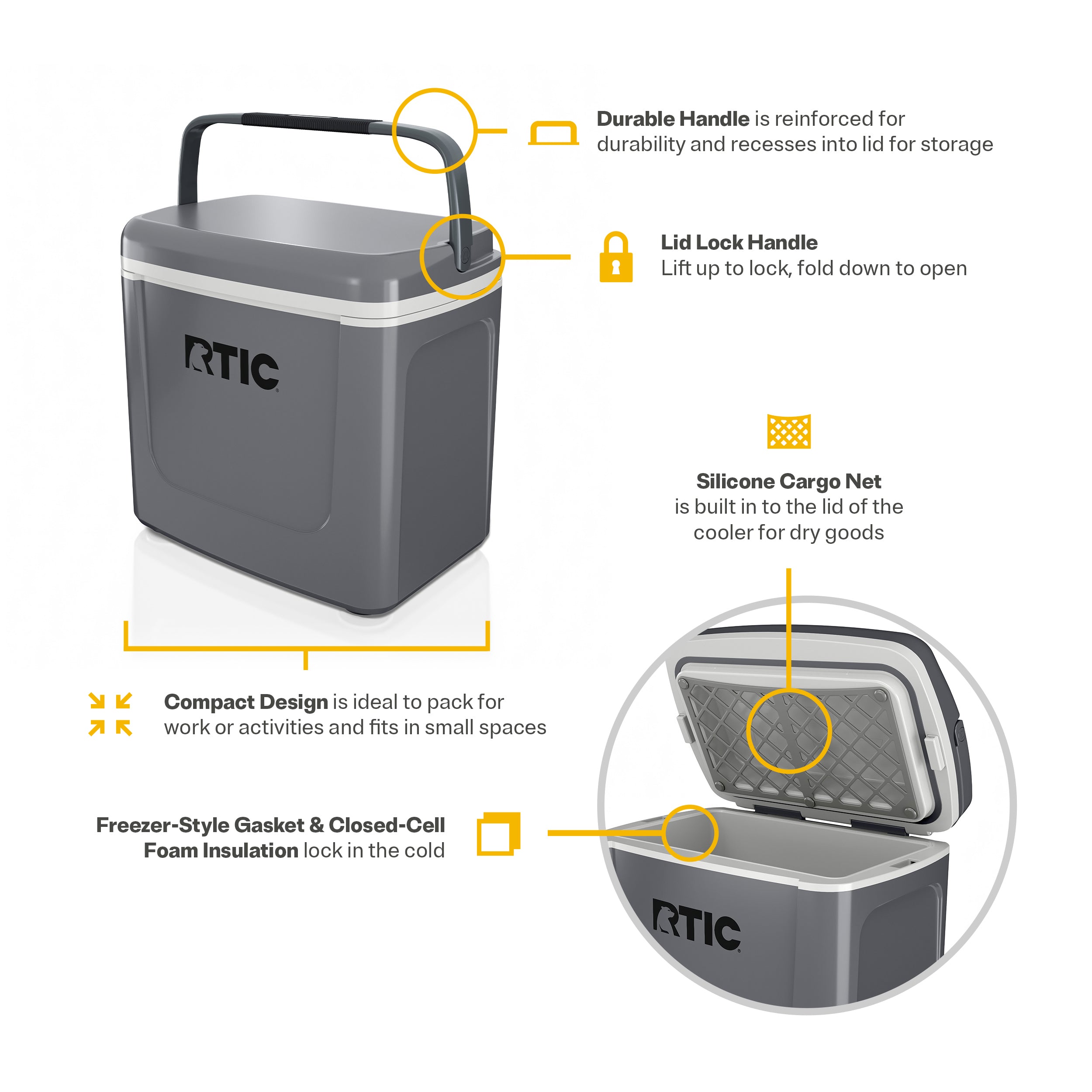 8 QT Road Trip Personal Cooler #003A7