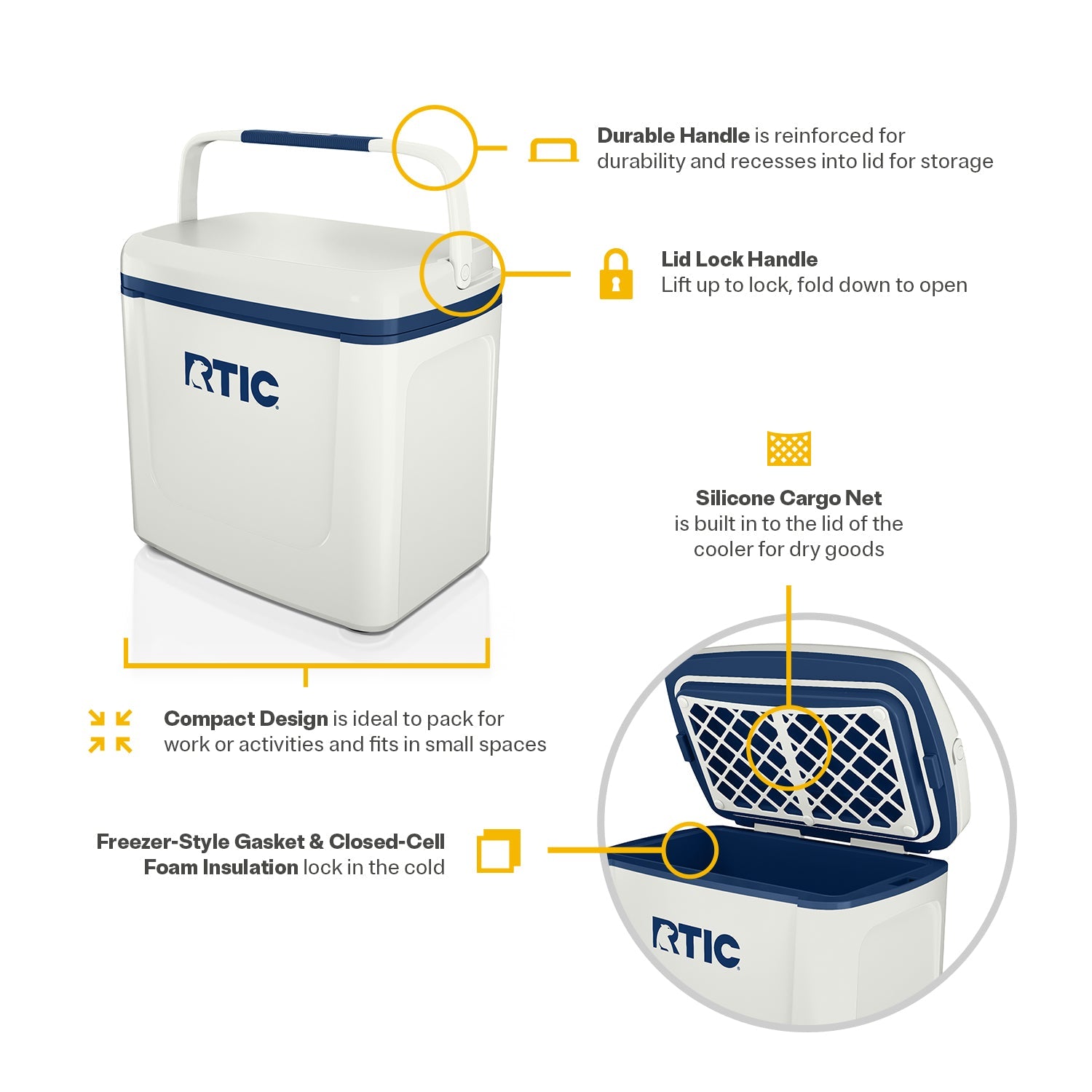 8 QT Road Trip Personal Cooler #003A7