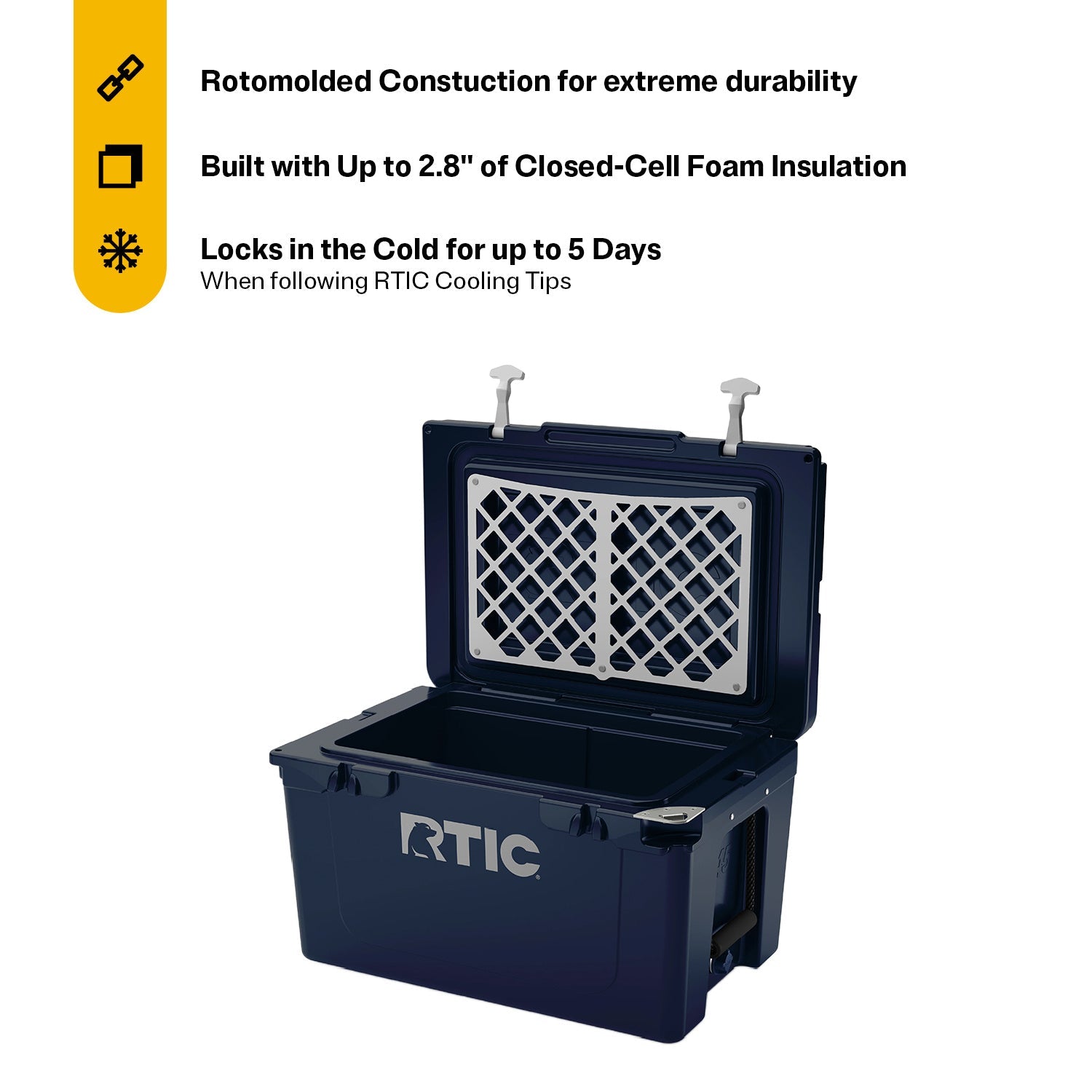 45 QT Ultra-Tough Cooler #008LD
