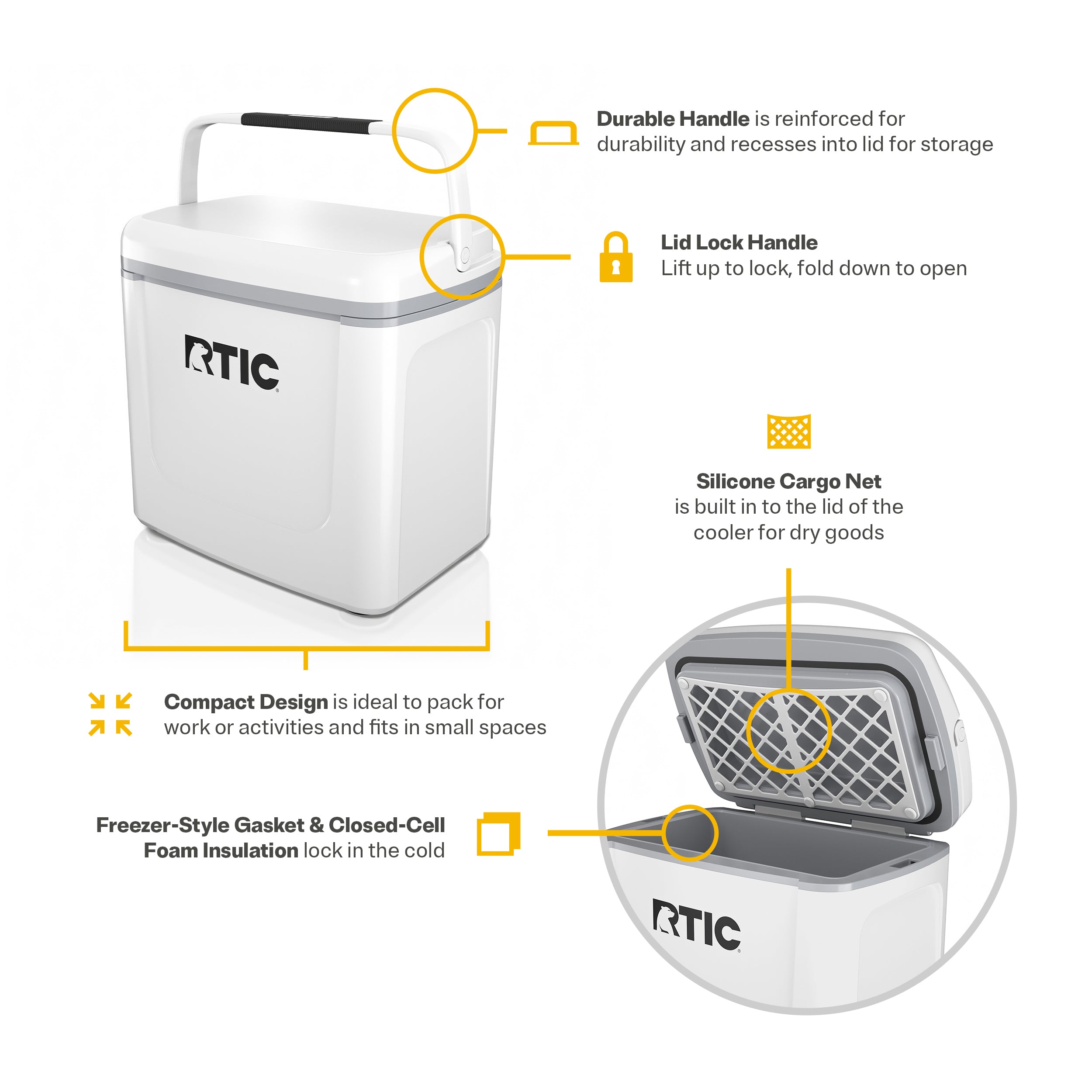 8 QT Road Trip Personal Cooler #003A7