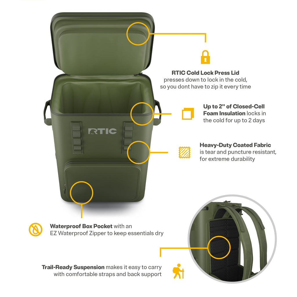 Ultra-Tough Backpack Cooler #002PA