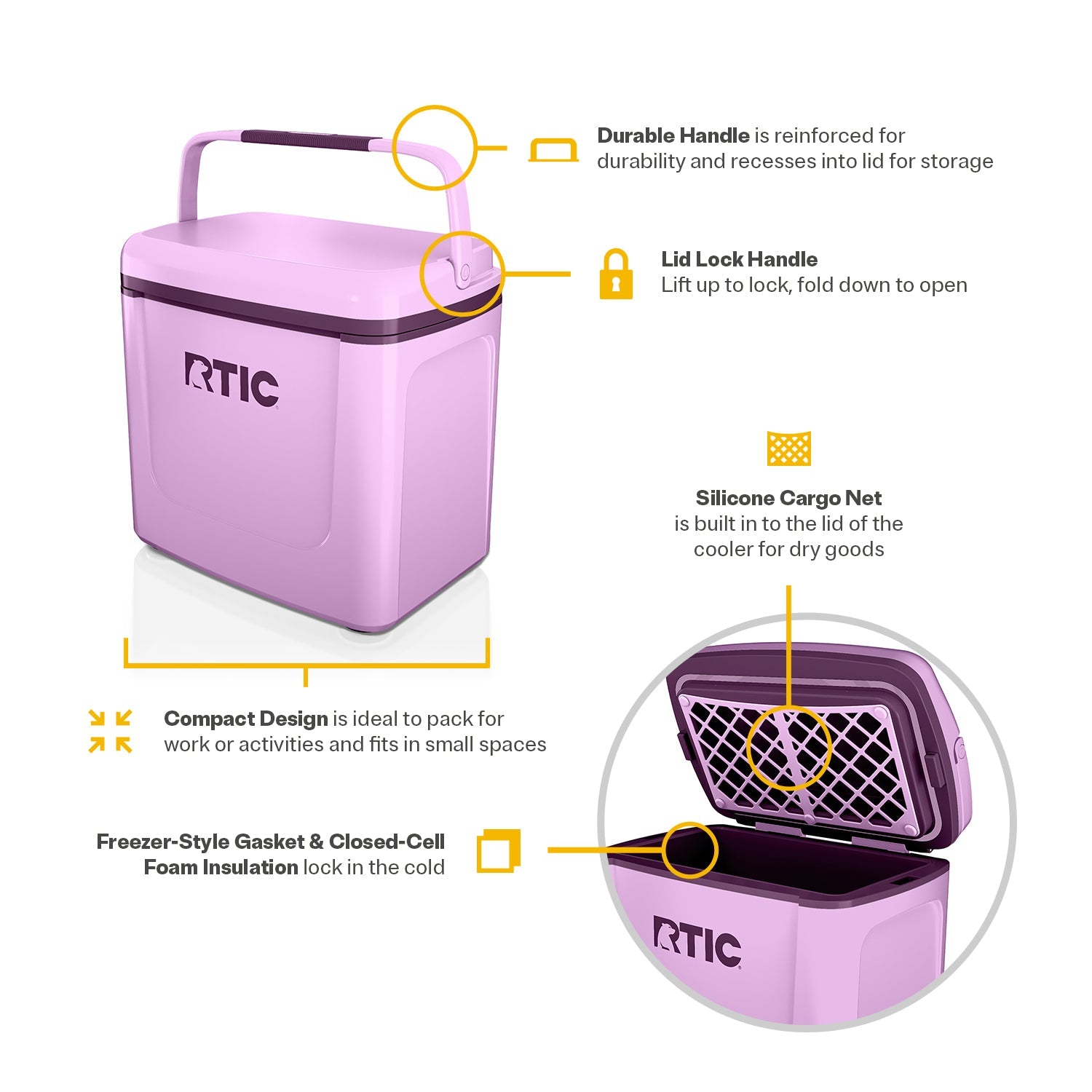 8 QT Road Trip Personal Cooler #003A7