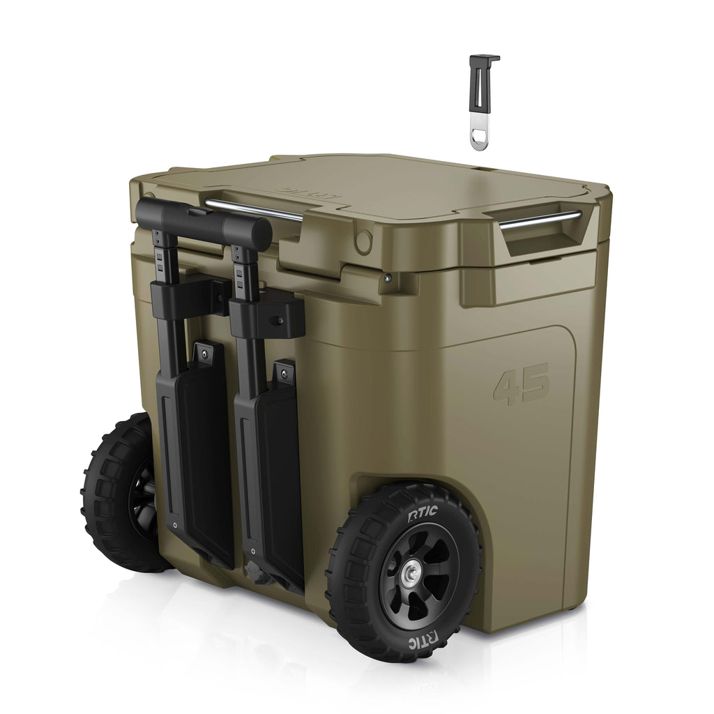 45 QT Ultra-Tough Wheeled Cooler #007L8